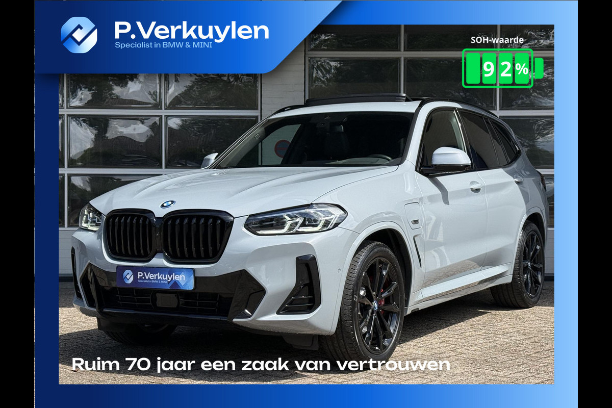 BMW X3 xDrive30e M SPORT | HARMAN KARDON | ELEKTR. STOELEN | 360 CAMERA | TREKHAAK | LEDER | ADAPT. CRUISE CONTROL |