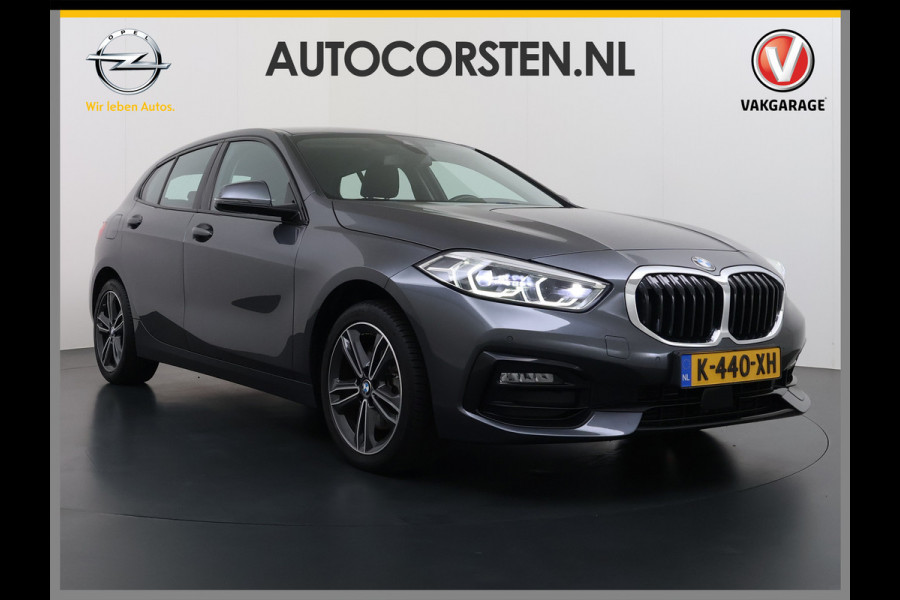 BMW 1-serie 118i AUT-7 Sport-Line Navi Ecc Live-Cockpit-Pro 1/2 Leer Sportstoelen Apple Carplay Android Auto Cruise Control Pdc Business Ed. DAB Lmv 17" Adap.Led Regen-Lichtsensor Isofix 1e Eigenaar Origineel Nederlandse Auto Dealeronderhouden