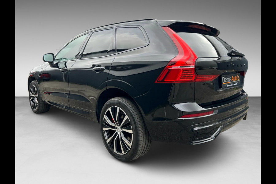 Volvo XC60 2.0 T8 AWD R-DESIGN BLACK-LINE BJ2023 455PK SOH 98,54% LUCHTVERING/ PANO/LEDER/H&K/H-UP/360CAM