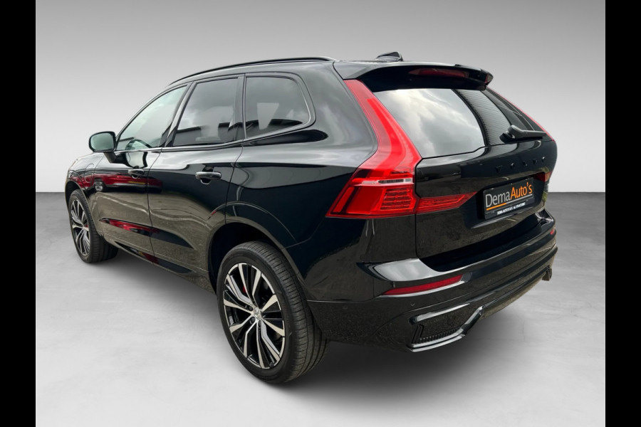 Volvo XC60 2.0 T8 AWD R-DESIGN BLACK-LINE BJ2023 455PK SOH 98,54% LUCHTVERING/ PANO/LEDER/H&K/H-UP/360CAM