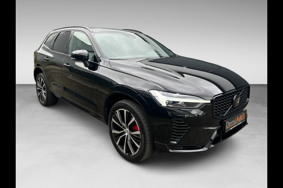 Volvo XC60 2.0 T8 AWD R-DESIGN BLACK-LINE BJ2023 455PK SOH 98,54% LUCHTVERING/ PANO/LEDER/H&K/H-UP/360CAM