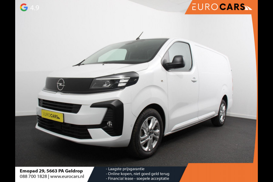Opel Vivaro 2.0 L3 Automaat Apple Carplay /  Android Auto Parkeersensoren V+A Trekhaak Camera Navigatie Cruise Control LED koplampen houten afwerking laadruimte