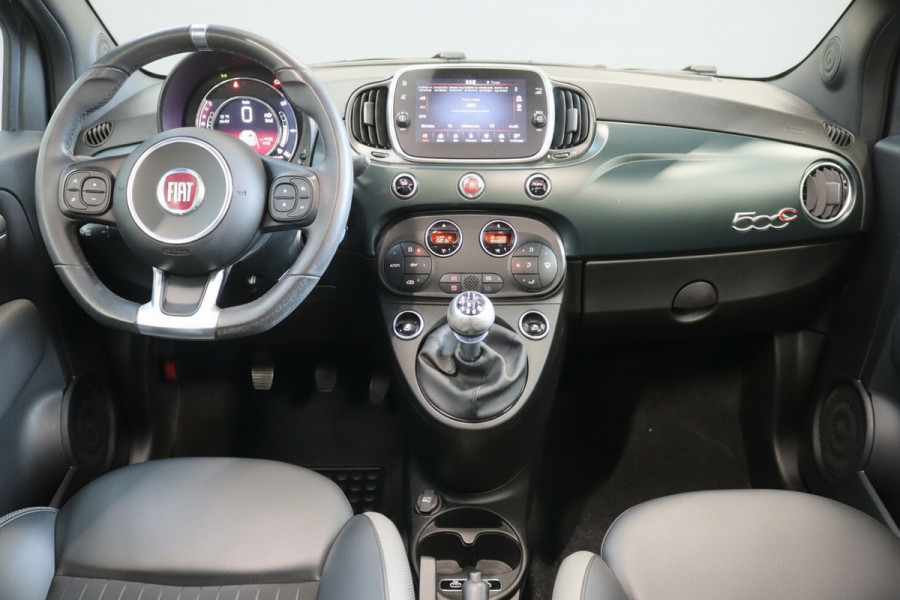 Fiat 500C 1.0 Hybrid Rockstar Navigatie/Cruise-control/Climate-control/DAB