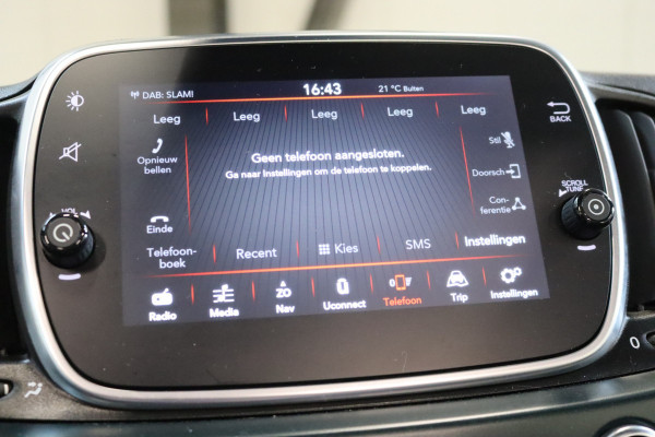 Fiat 500C 1.0 Hybrid Rockstar Navigatie/Cruise-control/Climate-control/DAB