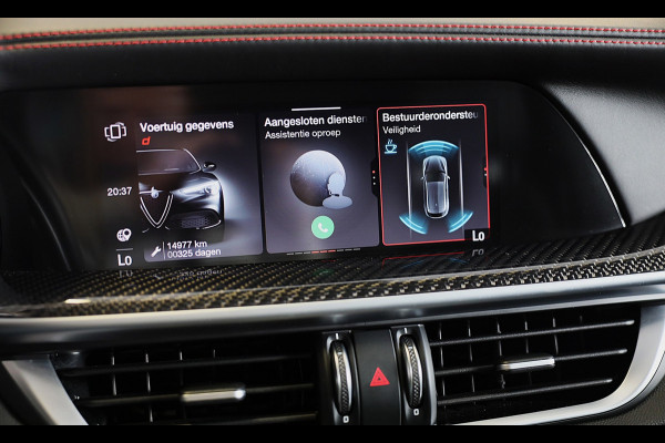 Alfa Romeo Stelvio 2.0 T AWD Veloce Ti / Carbon / Acc / Lane Assist / Dode Hoek / Camera / Open Panoramadak / Led / Pdc / 21 Inch