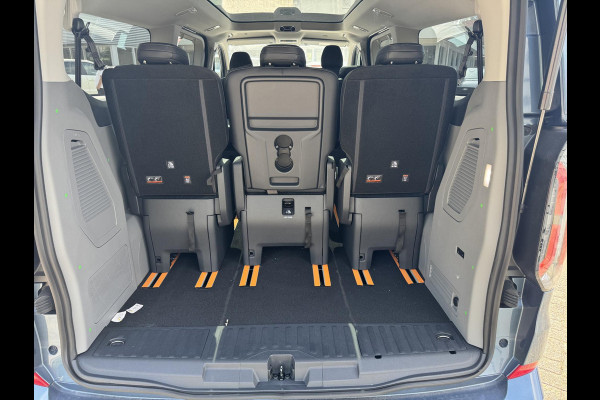 Ford Tourneo Custom 340 2.5 PHEV L2H1 Titanium X 233pk ZUID | 16-weg elek. AGR-stoel | Handsfree elek. dubbele zijschuifdeuren | Panoramadak | 15 B&O speaker | Inklapbare trekhaak | Verwarmbaar stuurwiel | Verwarmbare en elek. verstelbare stoelen tweede zitrij | Draadloos opladen | Prijs ex. BTW incl. BPM |  Prijs Incl. BTW en BPM 70.400