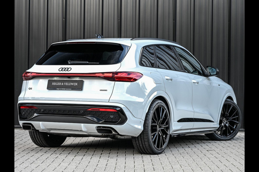 Audi Q5 2.0 TFSI e-hybrid quattro S edition | S-Seats | 367PK | B&O Sound | Head-Up | Memory | 360 Camera | Trekhaak | Keyless entree | Adaptive Cruise | Ambiance interieur | MMI bijrijder display