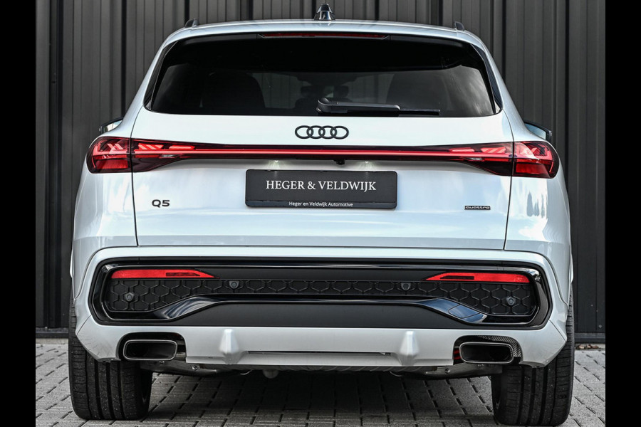 Audi Q5 2.0 TFSI e-hybrid quattro S edition | S-Seats | 367PK | B&O Sound | Head-Up | Memory | 360 Camera | Trekhaak | Keyless entree | Adaptive Cruise | Ambiance interieur | MMI bijrijder display