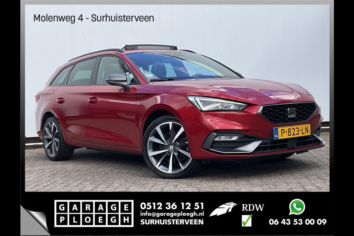 Seat Leon Sportstourer 1.4 TSI 259pk eHybrid PHEV FR Pano.dak Stoelverw. Plug-in