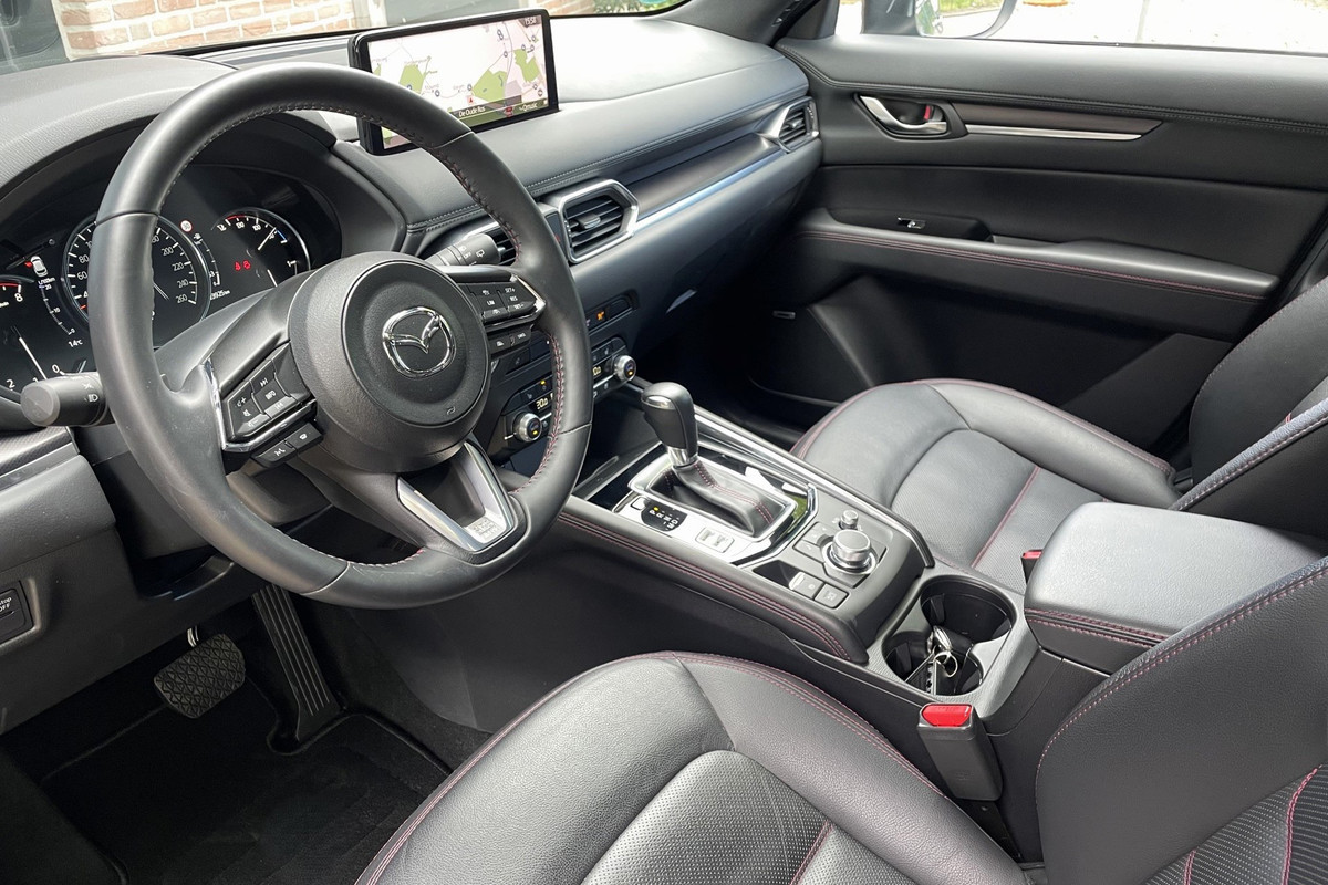 Mazda CX-5 2.5 AWD e-SkyActiv-G M Hybrid 194 Homura Trekhaak Leder '23
