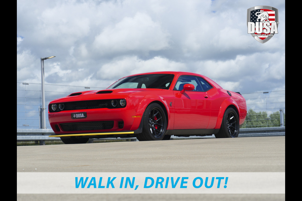 Dodge Challenger | Hellcat | Red eye | 6.2L Supercharged V8 | SRT 958 Nm | Brembo High-Performance | SRT Drive Modes Nieuw binnen!