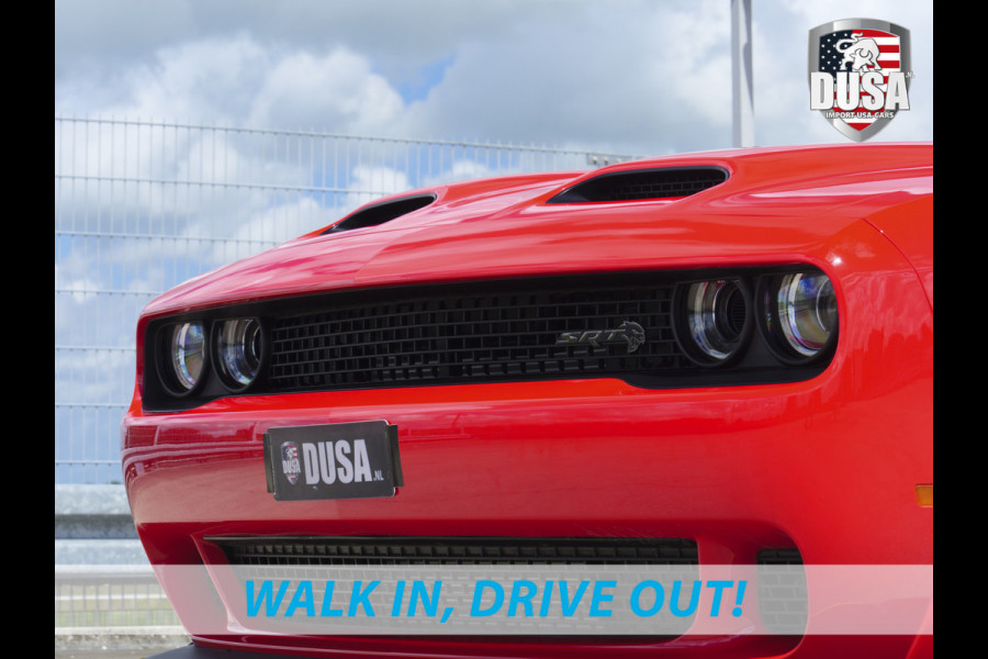 Dodge Challenger | Hellcat | Red eye | 6.2L Supercharged V8 | SRT 958 Nm | Brembo High-Performance | SRT Drive Modes Nieuw binnen!