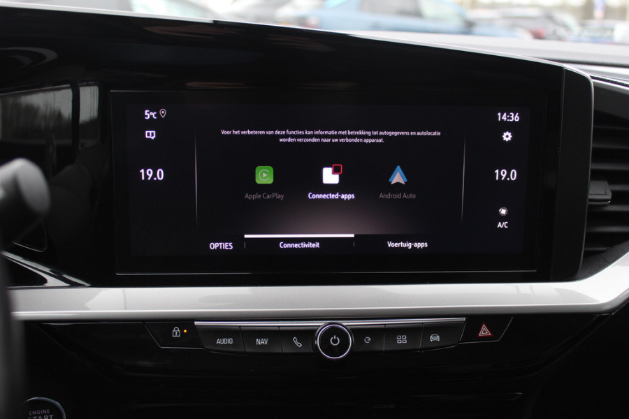 Opel Mokka Electric Level 5 50 kWh / Camera / CarPlay / Keyless / Sfeerverlichting / 18'' / Stoel+Stuurverwarming / Dodehoek / DAB / ACC / Warmtepomp