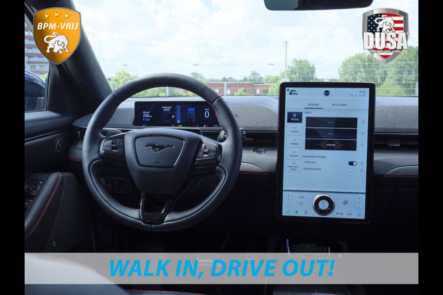Ford Mustang Mach-E Extended AWD EV | Snelladen DC | Groot 15,5" Touchscreen | Bang & Olufsen Audio Nieuw binnen!