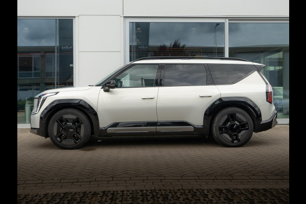 Kia EV9 GT-Line AWD 99.8 kWh Elektrische trekhaak | All Seasons | 7-Pers. | 21" | Head-Up | Stoel-/Stuurverwarming | Premium Audio | Schuif-/kanteldak | Adapt. Cruise |