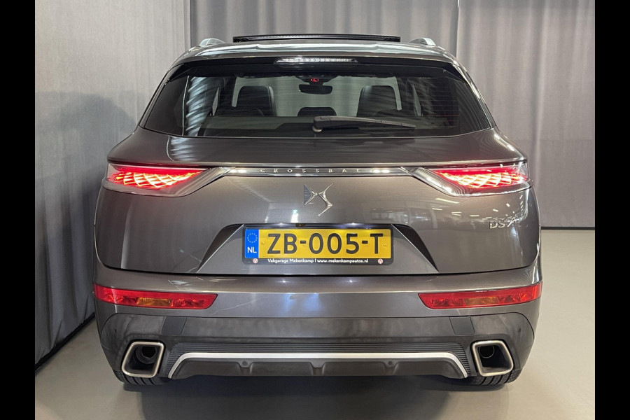 DS 7 Crossback 1.6 PureTech So Chic 225pk 18"/Panoramadak/DS Inspiratie RIVOLI/DS Active LED Vision/DS Night Vision/Connected Pilot/Stoelverwarming