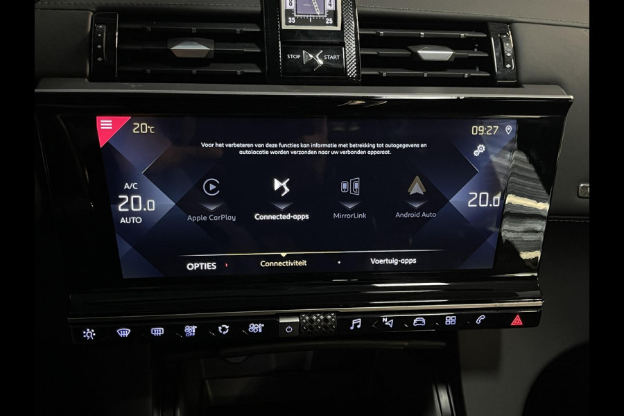 DS 7 Crossback 1.6 PureTech So Chic 225pk 18"/Panoramadak/DS Inspiratie RIVOLI/DS Active LED Vision/DS Night Vision/Connected Pilot/Stoelverwarming