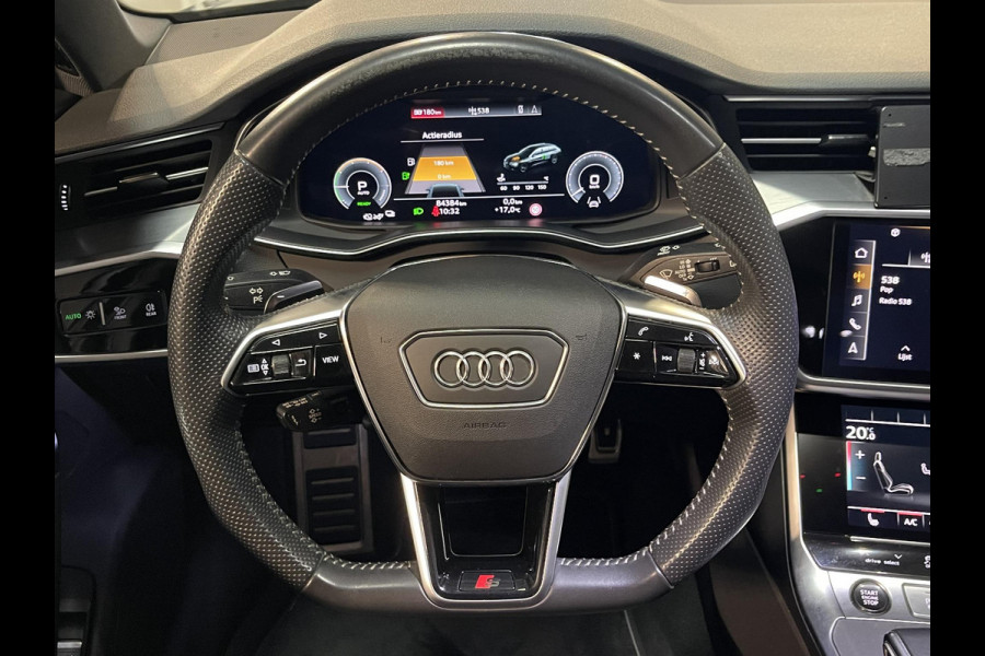 Audi A6 Avant 55 TFSI e quattro Competition 19"/Aero Pakket/Trekhaak/Stoelverwarming + memory/Adaptieve cruise/Keyless/Camera/Matrix LED