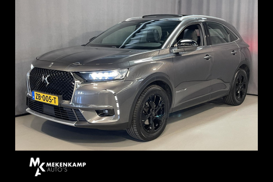DS 7 Crossback 1.6 PureTech So Chic 225pk 18"/Panoramadak/DS Inspiratie RIVOLI/DS Active LED Vision/DS Night Vision/Connected Pilot/Stoelverwarming