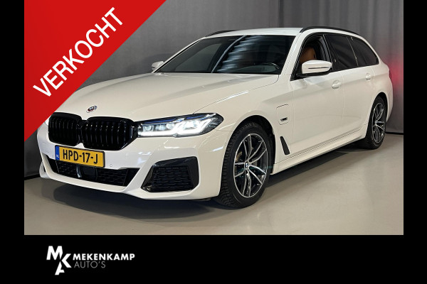 BMW 5 Serie Touring 530e xDrive High Executive M Sport 18"/Trekhaak/Laser LED/Leder/Head-up/Keyless/Stoelverwarming/Adaptieve cruise/Dodehoek/Camera/Apple Carplay & Android Auto/HiFi