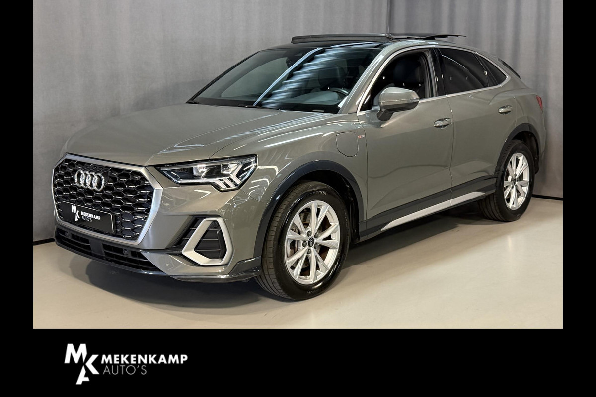 Audi Q3 Sportback 45 TFSI e S Edition 18"/Panoramadak/Dodehoek/Leder/Camera/Elektrische klep/Keyless