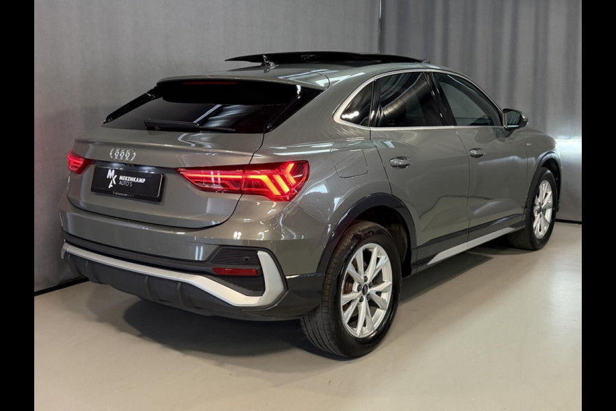 Audi Q3 Sportback 45 TFSI e S Edition 18"/Panoramadak/Dodehoek/Leder/Camera/Elektrische klep/Keyless