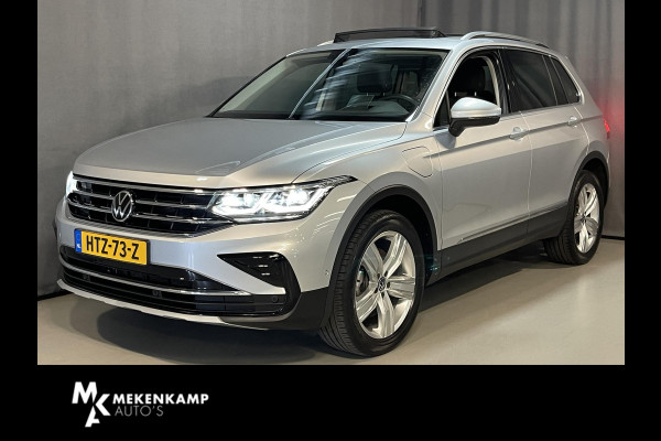Volkswagen Tiguan 1.4 TSI eHybrid Elegance 19"/Panoramadak/Trekhaak/IQ Lights/Dodehoek/Camera/Adaptieve cruise/Elektrische klep/Stoel + stuurverwarming