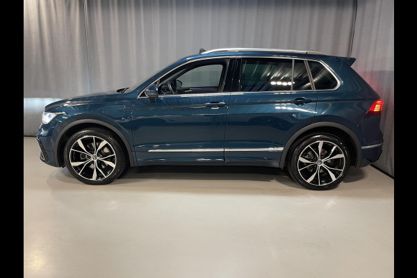 Volkswagen Tiguan 1.4 TSI eHybrid R-Line Business+ FABRIEKSGARANTIE TOT 03-2027 20"/VOL Leder + memory/Panoramadak/360 camera/Elektrische klep/Dodehoek/Stuur + stoelverwarming/IQ Lights/Adaptieve cruise