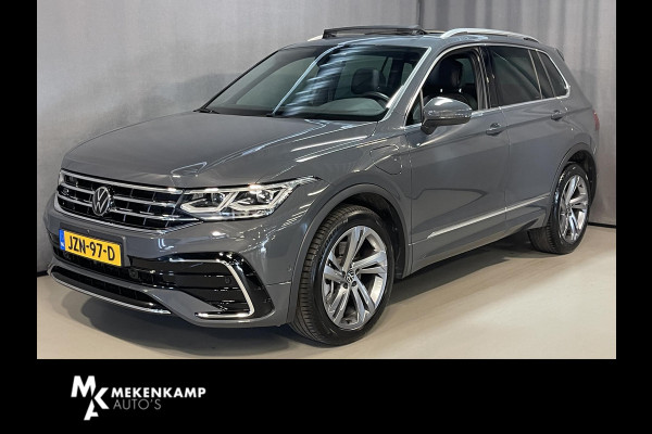 Volkswagen Tiguan 1.4 TSI eHybrid R-Line Business+ 19"/VOL Leder + memory/Panoramadak/360 camera/Elektrische klep/Dodehoek/Stuur + stoelverwarming