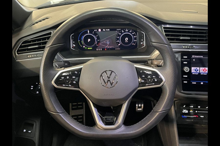 Volkswagen Tiguan 1.4 TSI eHybrid R-Line Business+ 19"/VOL Leder + memory/Panoramadak/360 camera/Elektrische klep/Dodehoek/Stuur + stoelverwarming
