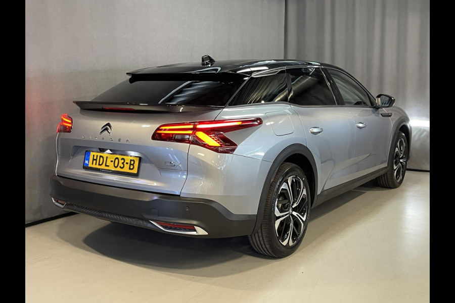 Citroën C5 X 1.6 Plug-in Hybrid Shine 19''/Leder/Dodehoek/Head-up display/Keyless/Stuur+stoelverwarming/Voorruitverwarming/DAB+/Camera
