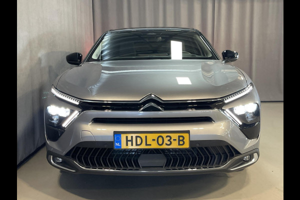 Citroën C5 X 1.6 Plug-in Hybrid Shine 19''/Leder/Dodehoek/Head-up display/Keyless/Stuur+stoelverwarming/Voorruitverwarming/DAB+/Camera