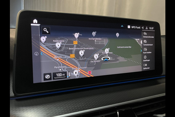 BMW 5 Serie 530e Business Edition Plus M Sport 19"/Schuif-kanteldak/Trekhaak/Camera/Stoelverwarming + memory/PDC v+a/LED