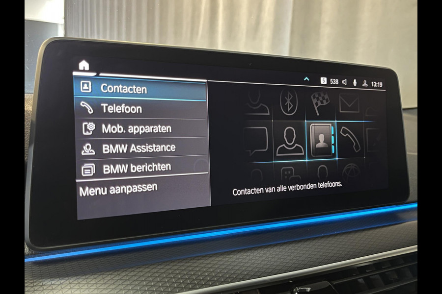 BMW 5 Serie Touring 530e High Executive M Sport 18"/Panoramadak/Laser LED/Adaptief onderstel/Head-up/Keyless/Stoelverwarming/Adaptieve cruise/Dodehoek/Camera/Apple Carplay & Android Auto/HiFi