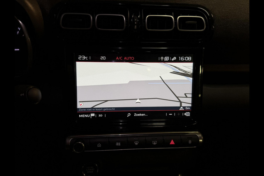 Citroën C3 Aircross 1.2 PureTech Shine 16"/Panoramadak/Leder/Stoelverwarming/Camera/Navigatie/Apple Carplay & Android Auto