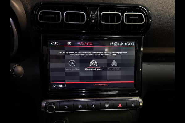 Citroën C3 Aircross 1.2 PureTech Shine 16"/Panoramadak/Leder/Stoelverwarming/Camera/Navigatie/Apple Carplay & Android Auto