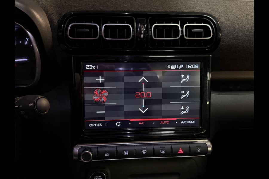 Citroën C3 Aircross 1.2 PureTech Shine 16"/Panoramadak/Leder/Stoelverwarming/Camera/Navigatie/Apple Carplay & Android Auto