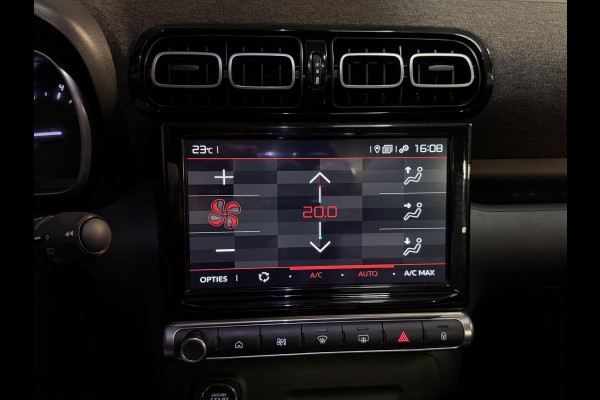 Citroën C3 Aircross 1.2 PureTech Shine 16"/Panoramadak/Leder/Stoelverwarming/Camera/Navigatie/Apple Carplay & Android Auto