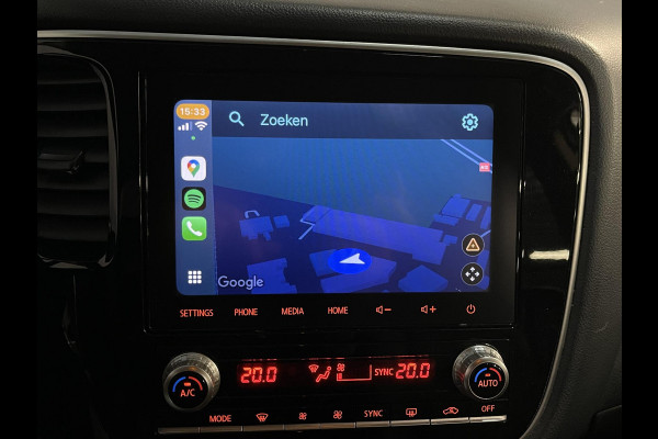 Mitsubishi Outlander 2.4 PHEV Intense 18"/Adaptieve cruise/Dodehoek/LED/Stoelverwarming/PDC v+a/Camera/Apple Carplay & Android Auto