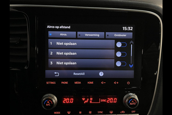 Mitsubishi Outlander 2.4 PHEV Intense 18"/Adaptieve cruise/Dodehoek/LED/Stoelverwarming/PDC v+a/Camera/Apple Carplay & Android Auto