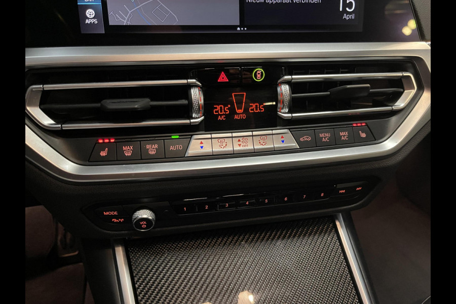 BMW 3 Serie Touring 330e xDrive High Executive 19"/Panoramadak/Adaptieve cruise/Stoelverwarming + memory/Laser LED/360 camera/Head-up/Keyless