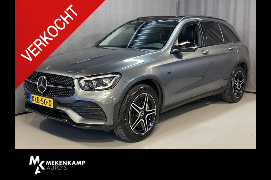 Mercedes-Benz GLC 300e 4MATIC AMG Line 19"/Panoramadak/Luchtvering/Burmester/360 camera/Trekhaak/Multibeam/Adaptieve cruise/Keyless/Dodehoek