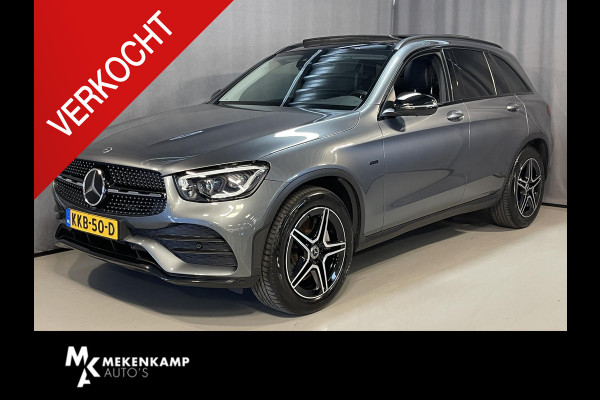 Mercedes-Benz GLC 300e 4MATIC AMG Line 19"/Panoramadak/Luchtvering/Burmester/360 camera/Trekhaak/Multibeam/Adaptieve cruise/Keyless/Dodehoek