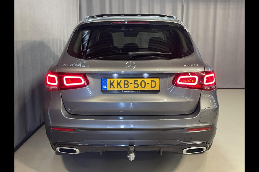 Mercedes-Benz GLC 300e 4MATIC AMG Line 19"/Panoramadak/Luchtvering/Burmester/360 camera/Trekhaak/Multibeam/Adaptieve cruise/Keyless/Dodehoek