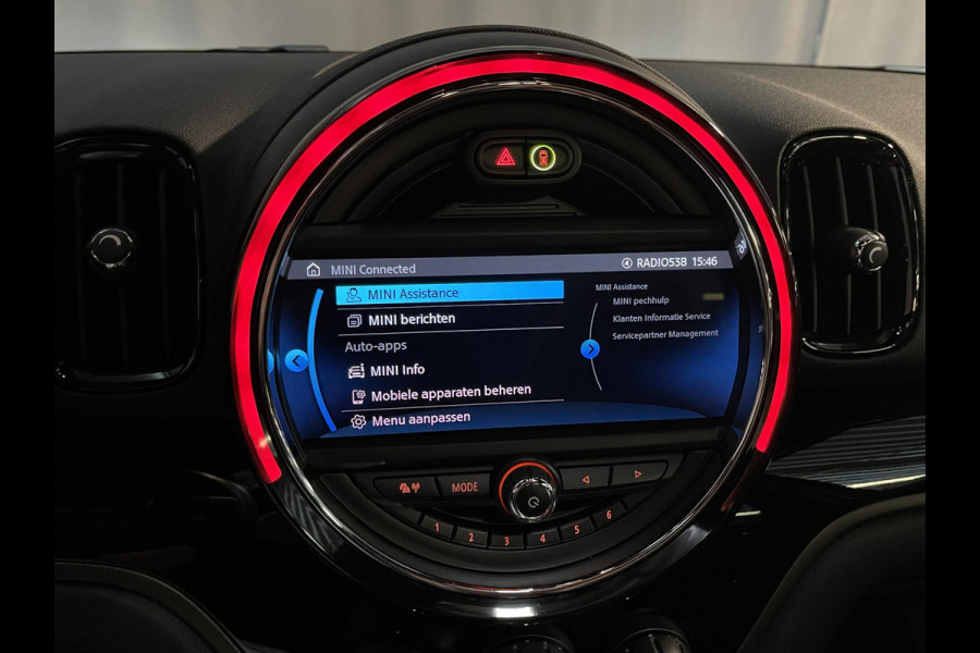 MINI Countryman 1.5 Cooper S E ALL4 Salt John Cooper Works 19"/Panoramadak/JCW sportstoelen + stoelverwarming/Harman Kardon/Keyless/Apple Carplay & Android Auto/Camera