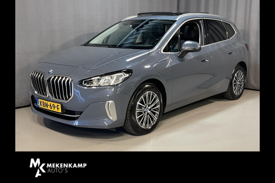 BMW 2 Serie Active Tourer 225e xDrive Luxury Line 17"/Leder + memory/Panoramadak/Stoelmassage/Harman Kardon/Camera/Head-up/Dodehoek/Apple Carplay & Android Auto