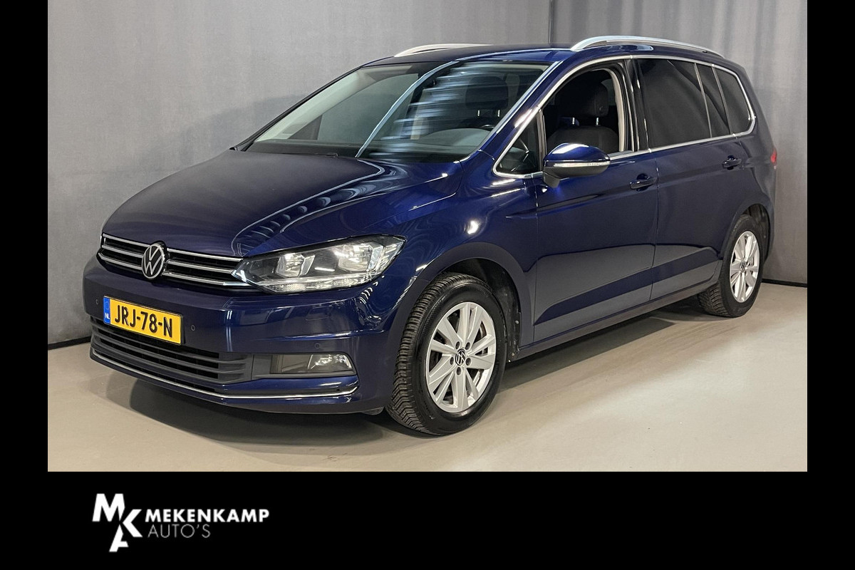 Volkswagen Touran 1.5 TSI Highline 7p 16"/Stoel + stuurverwarming + massage/Keyless/Elektrische klep/PDC v+a/Apple Carplay & Android Auto