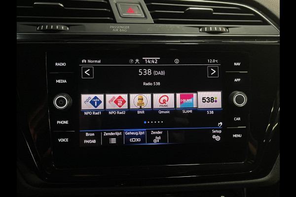 Volkswagen Touran 1.5 TSI Highline 7p 16"/Stoel + stuurverwarming + massage/Keyless/Elektrische klep/PDC v+a/Apple Carplay & Android Auto