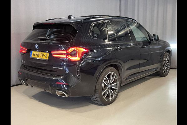 BMW X3 xDrive30e High Executive M Sport 20"/Panoramadak/Leder + memory/360 camera/Harman Kardon/Keyless/Dodehoek/Head-up/Adaptief onderstel + Sport steering/Stoelverwarming/Alarm