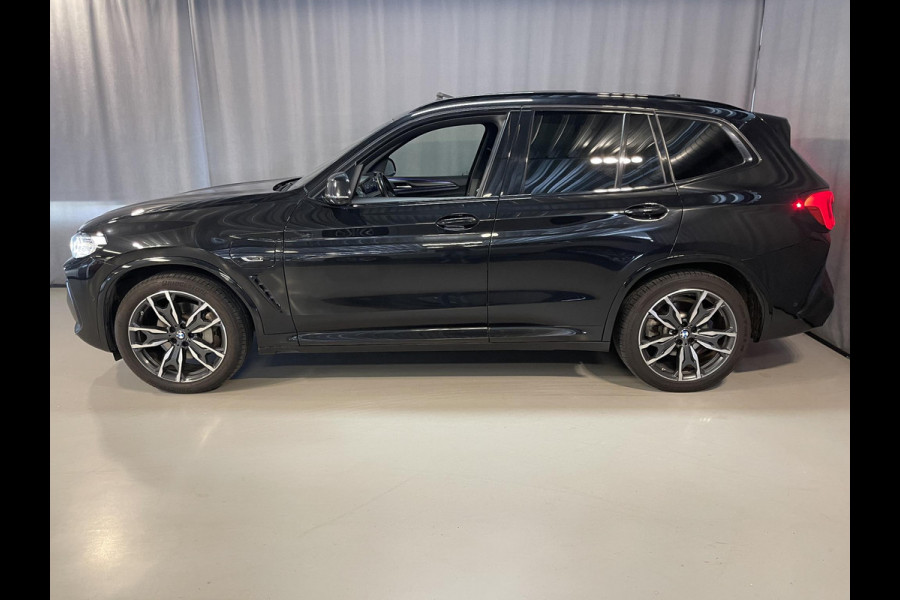 BMW X3 xDrive30e High Executive M Sport 20"/Panoramadak/Leder + memory/360 camera/Harman Kardon/Keyless/Dodehoek/Head-up/Adaptief onderstel + Sport steering/Stoelverwarming/Alarm